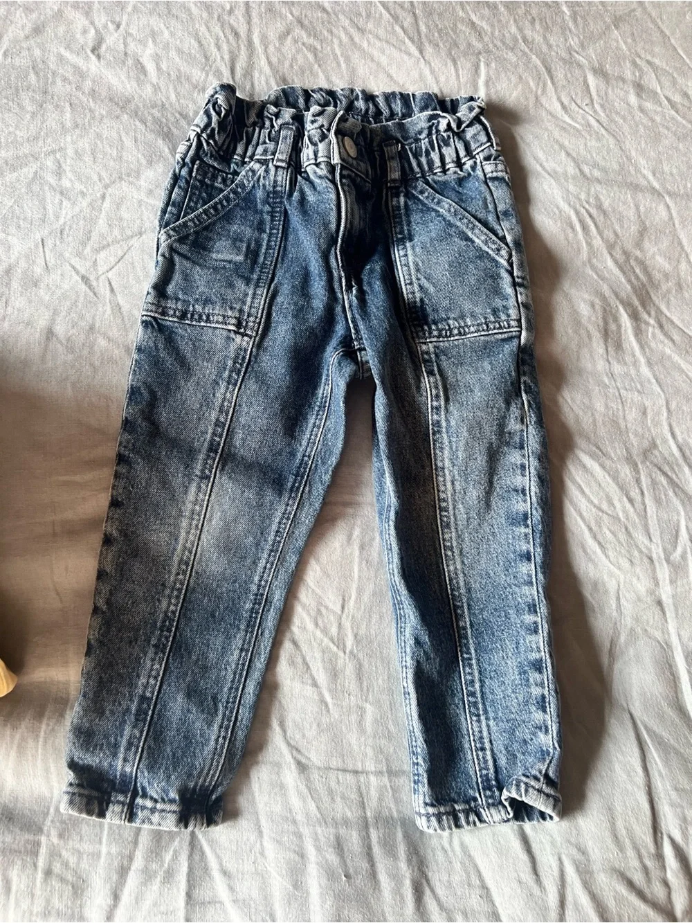 GAP Kids Jeans and Pants Pack - Yellow, Light Green, Light & Dark Denim Bundle